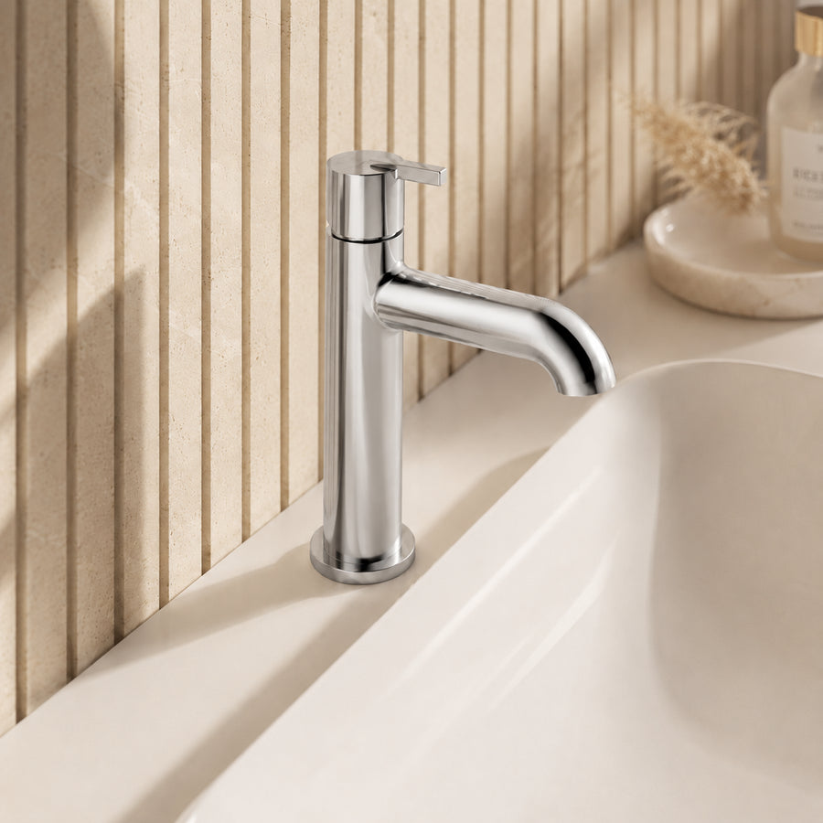 Lia Top Mount Basin Mixer - Chrome