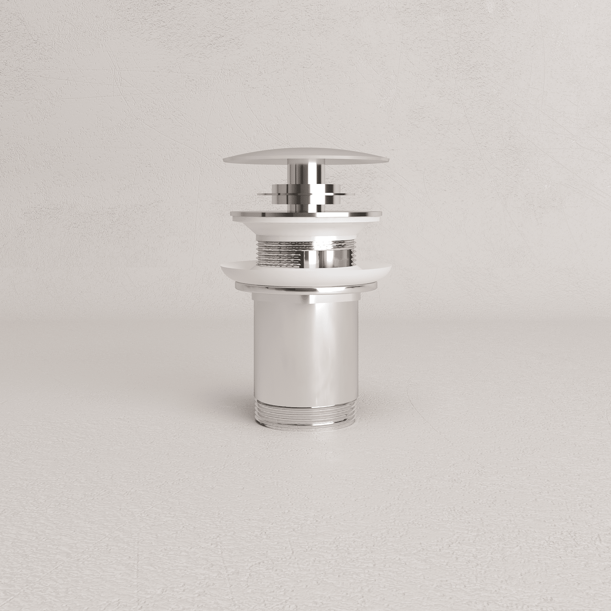 Universal Click-Clack Basin Waste - Chrome