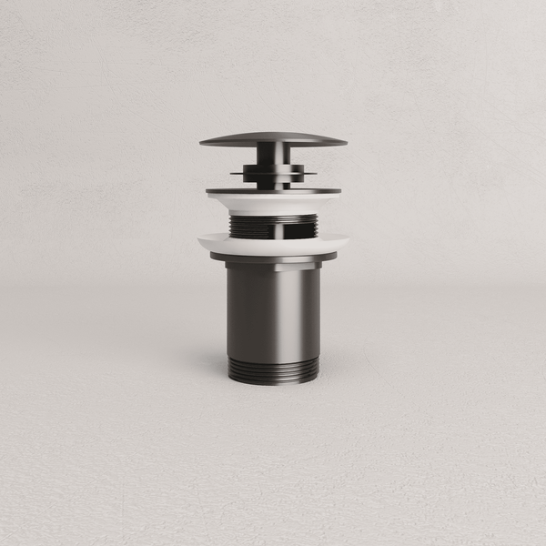 Universal Click-Clack Basin Waste - Black