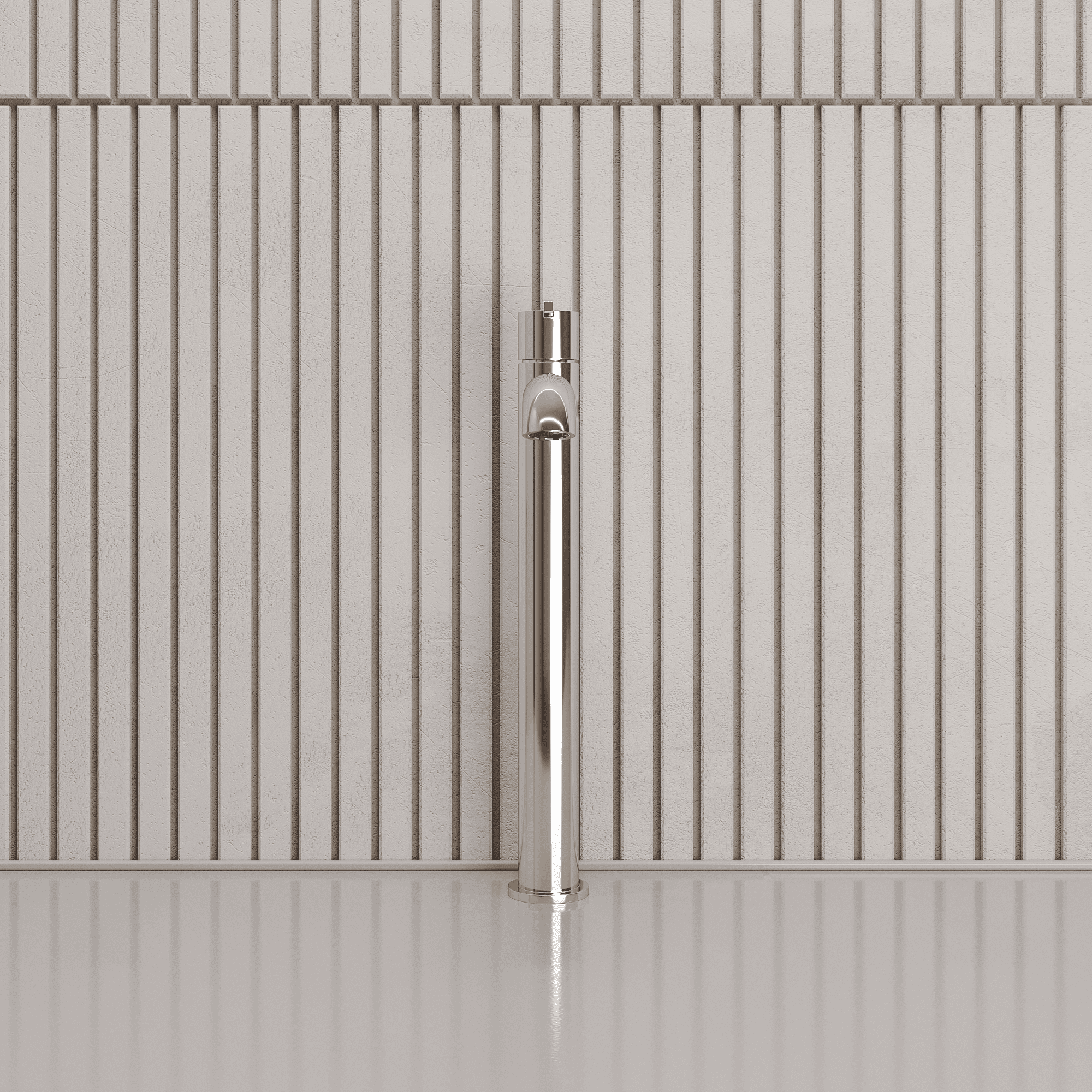 Lia Top Mount Tall Basin Mixer - Chrome