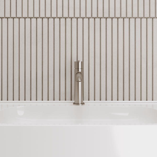 Lia Top Mount Basin Mixer - Brushed Gold