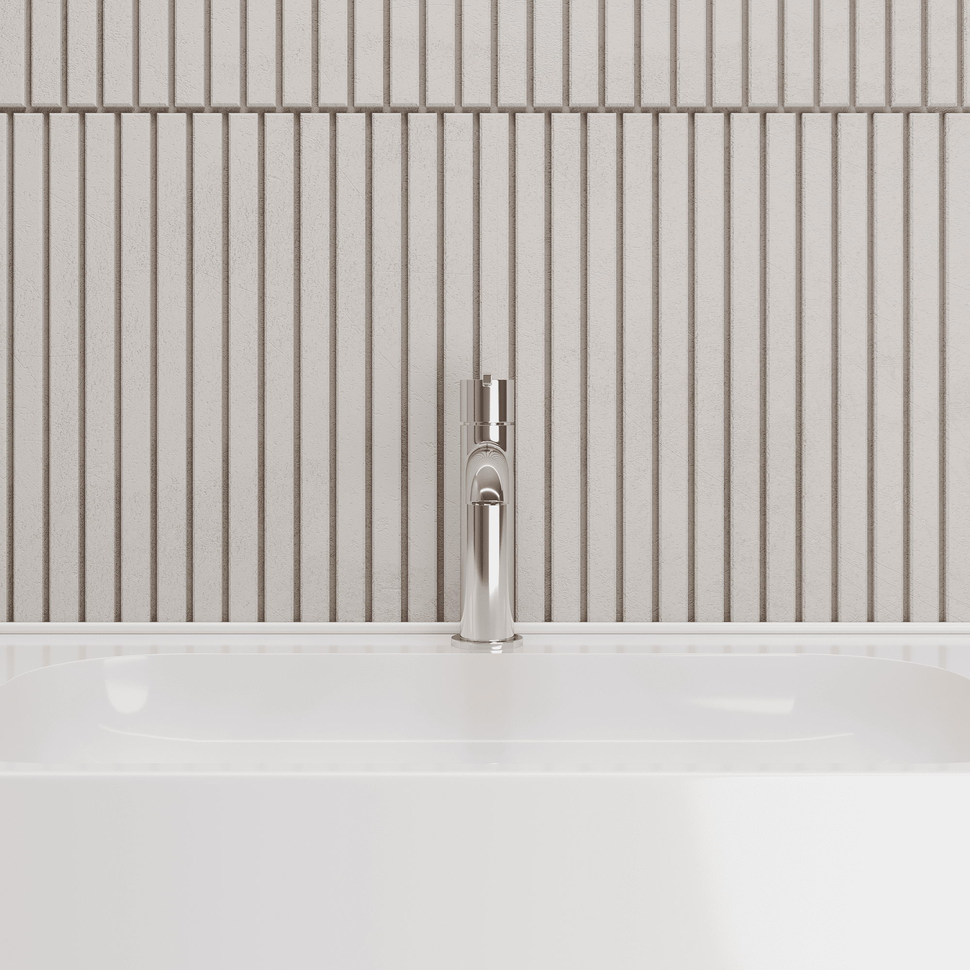 Lia Top Mount Basin Mixer - Chrome