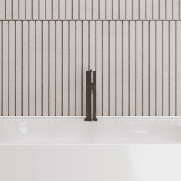 Lia Top Mount Basin Mixer - Black