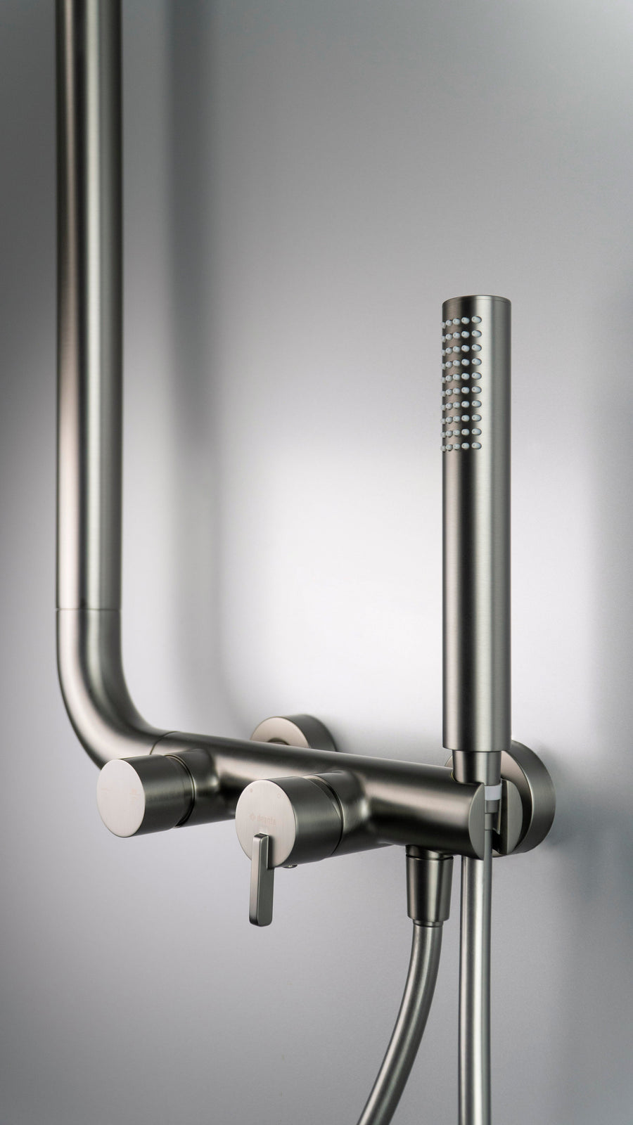 Lia Elegante Shower Column with Shower Mixer - Titanium