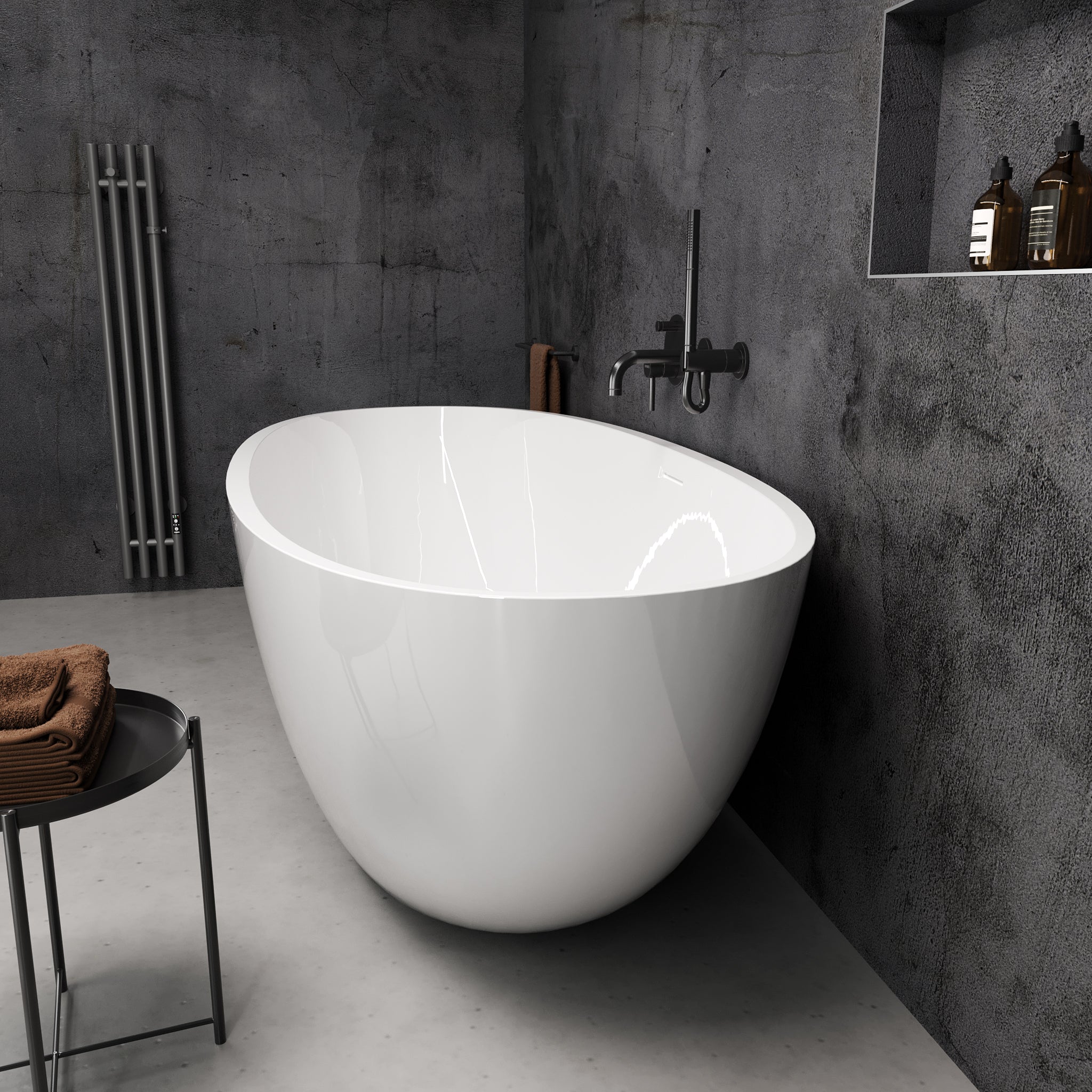 Maurice XL Freestanding Bathtub (1800 x 800)