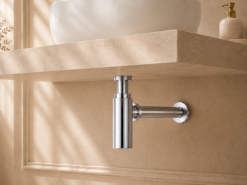 Wash Basin Bottle Trap - Chrome