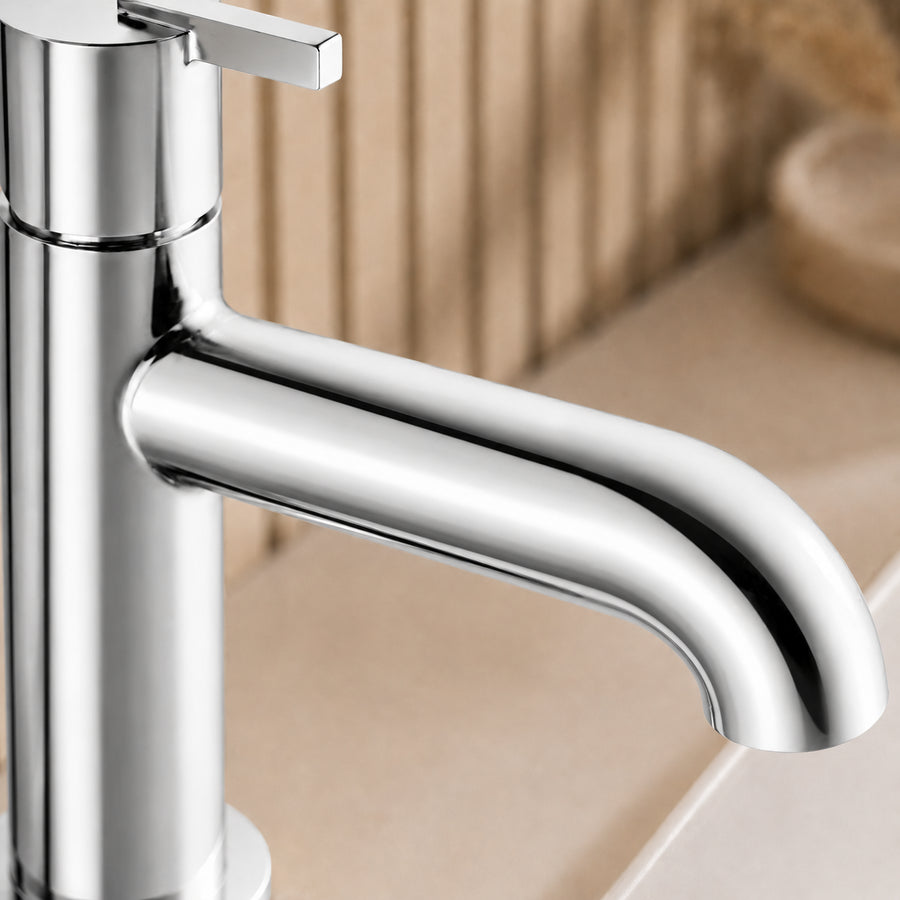 Lia Top Mount Basin Mixer - Chrome