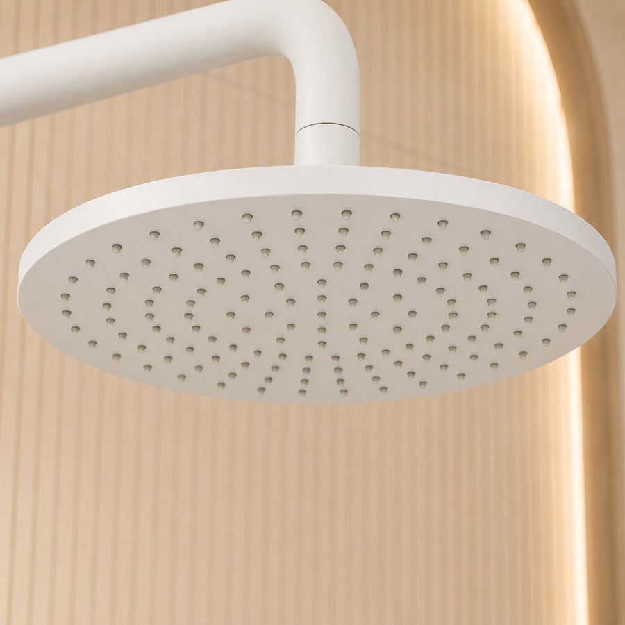 Lia Luxor Concealed Shower Set with Shower Mixer - White