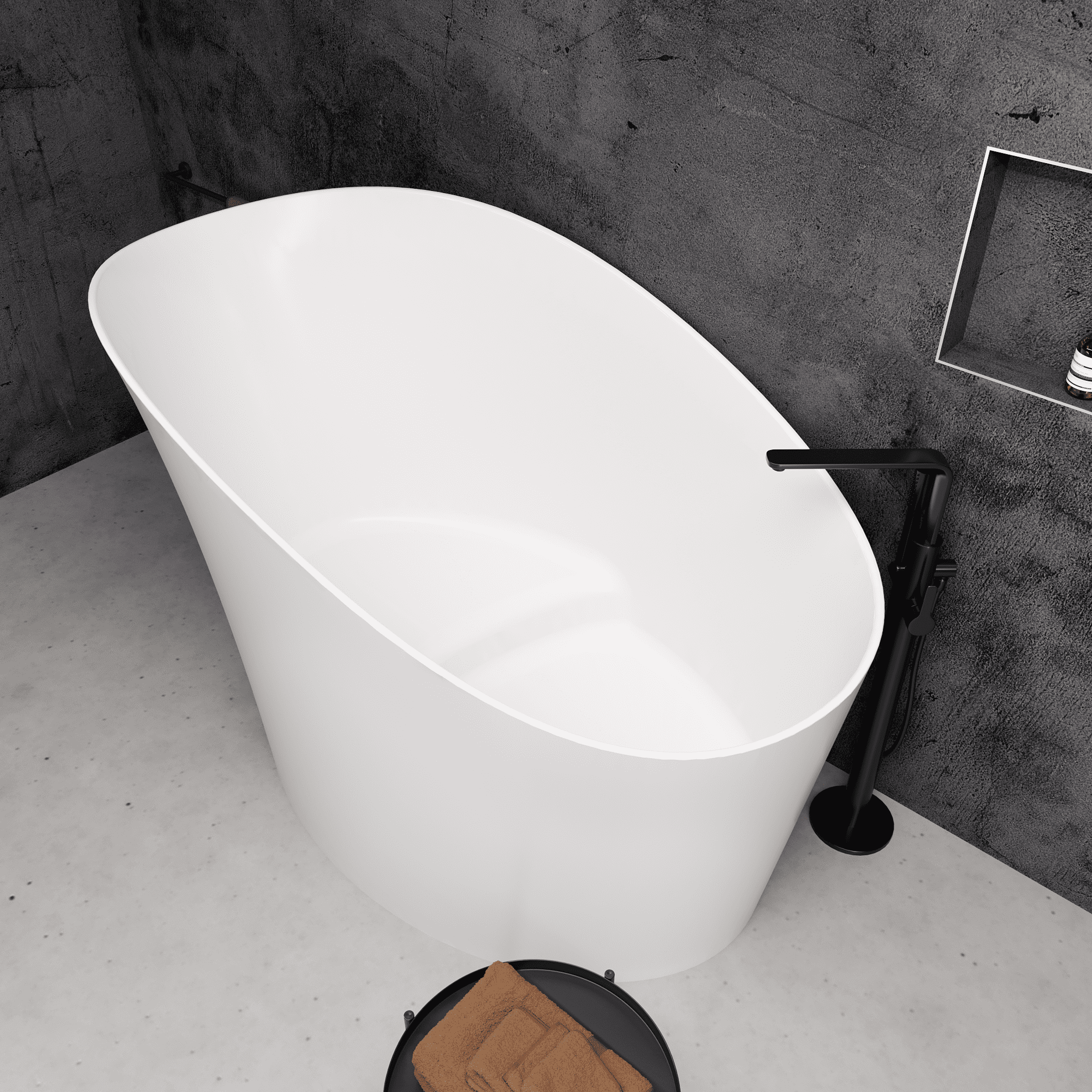 1398 Tokyo Freestanding Japanese Soaking Tub