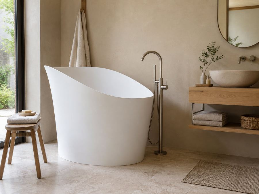 1398 Tokyo Freestanding Japanese Soaking Tub