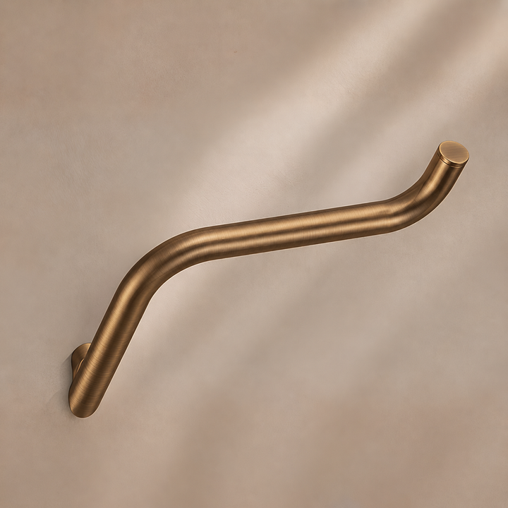 Wall-mounted Toilet Roll Holder - Brushed Bronze