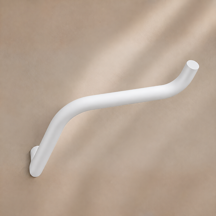 Wall-mounted Toilet Roll Holder - White