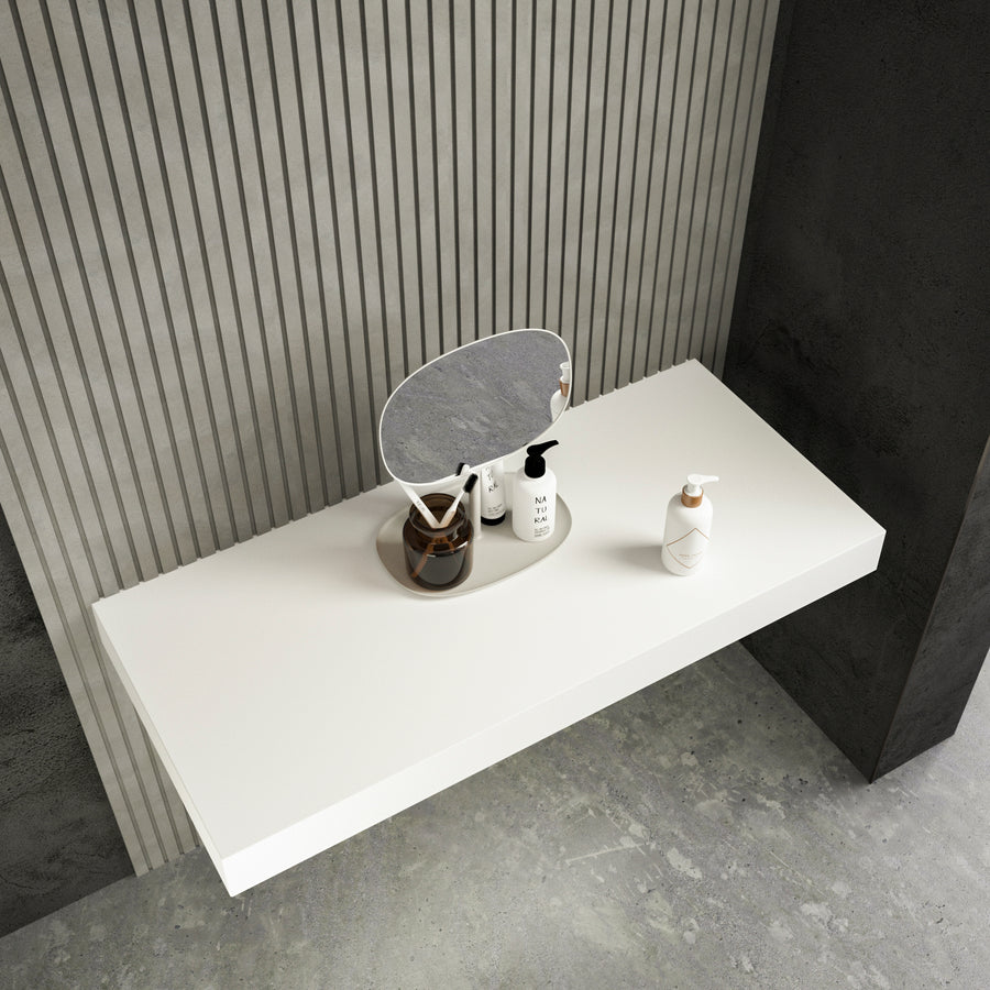 Levantar White Countertop 1010 - top view