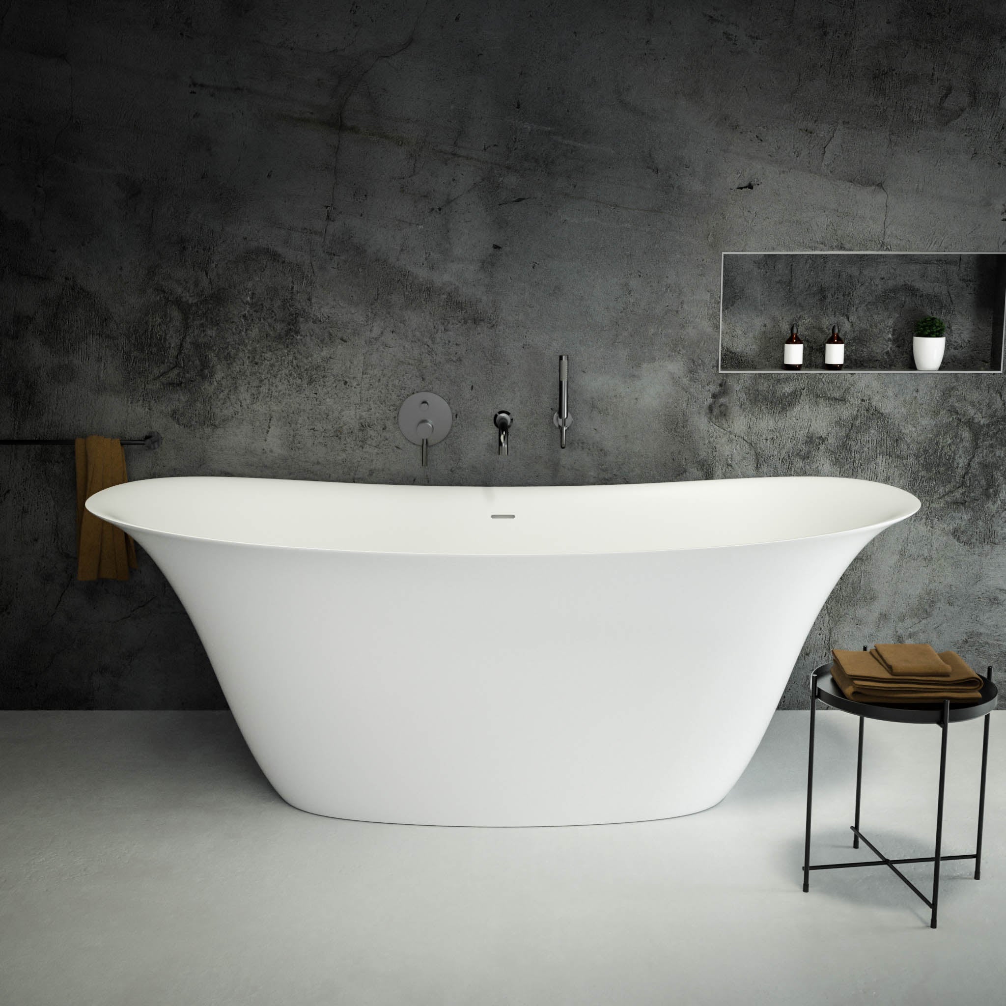 Lamina Freestanding Oval Bath 1830