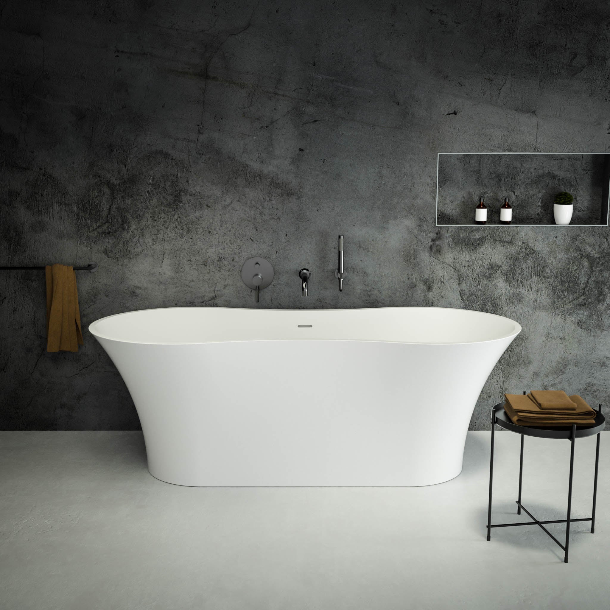 Pesa Freestanding Stone Bath 1600